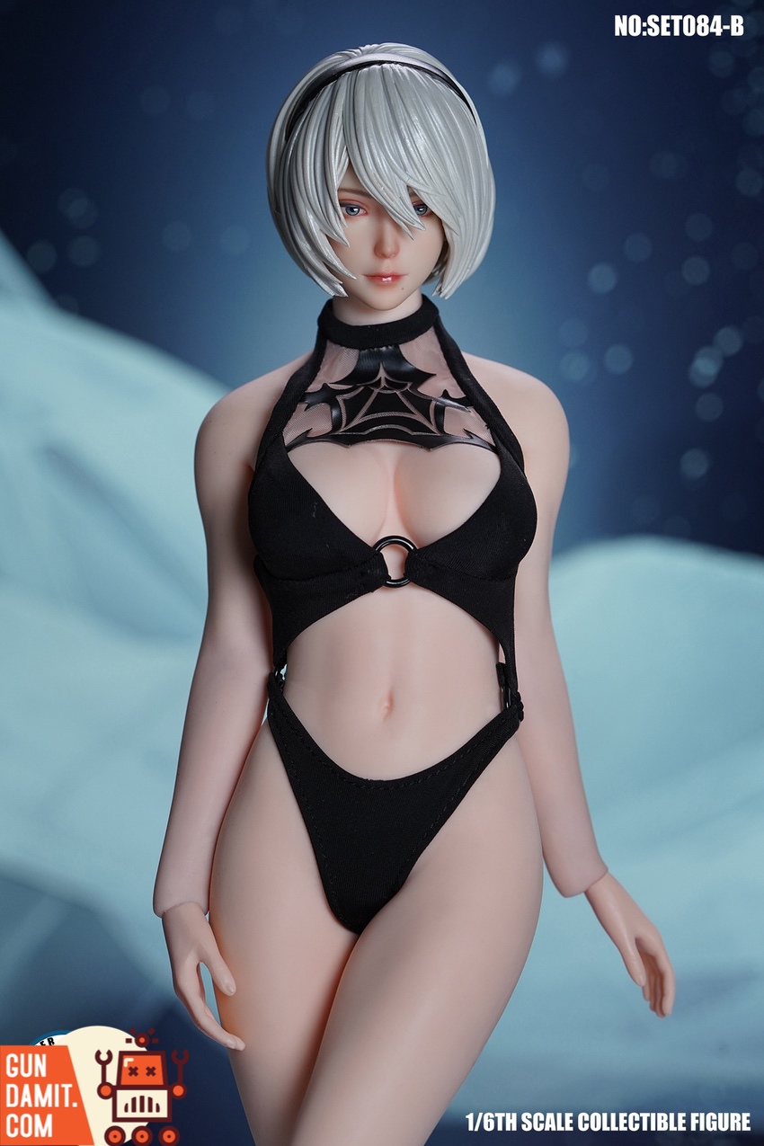 Super Duck 1/6 SET084B Nier Automata YoRHa No.2 Type B Head