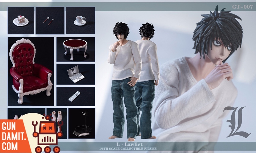 GameToys 1/6 GT007 Death Note L Lawliet - GunDamit Store