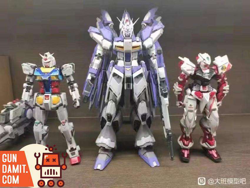 はる様✕4 4th Party 1/100 Rx-93-v2 Hi-v Gundam Model Kit Standard
