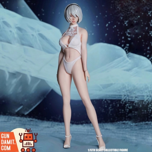 Super Duck 1/6 SET084C Nier Automata YoRHa No.2 Type B Head Sculpt