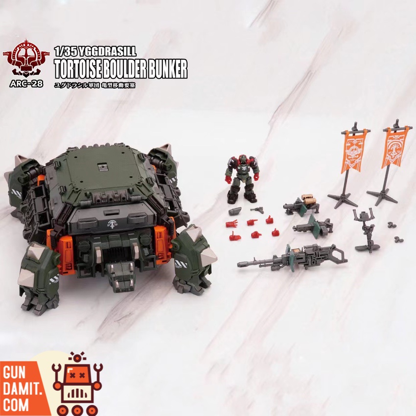 Toys Alliance 1/35 ARC-28 Yggdrasill Arche-Soldier Tortoise Boulder Bunker