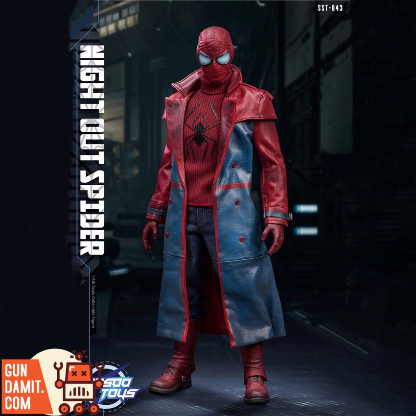 Soosoo Toys 1/6 SST043 Spider Man Night Out Spider