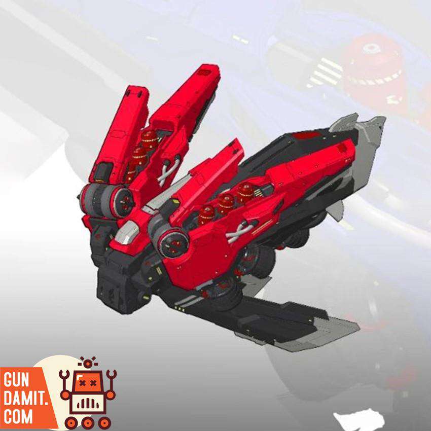 [Coming Soon] Nuclear Power MG HN Universal Model Backpack Model Kit Red Version