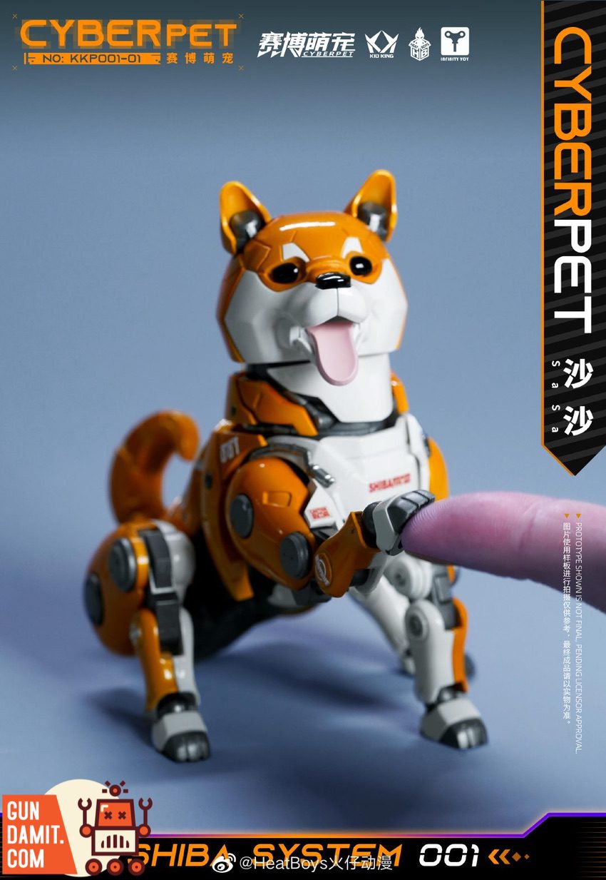 Kid King & HeatBoys KKP001-01 Cyber Pet SASA Mecha Dog - Gundamit
