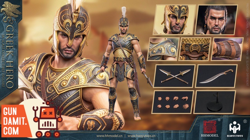 その他 HHmodel & HaoYuTOYS 1/6 Greek legendary HH model X HaoYu Toys 1/6 Empire Legion Greek Legendary