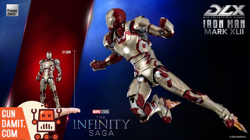 Threezero 1/12 Marvel Studios The Infinity Saga DLX Iron Man Mark
