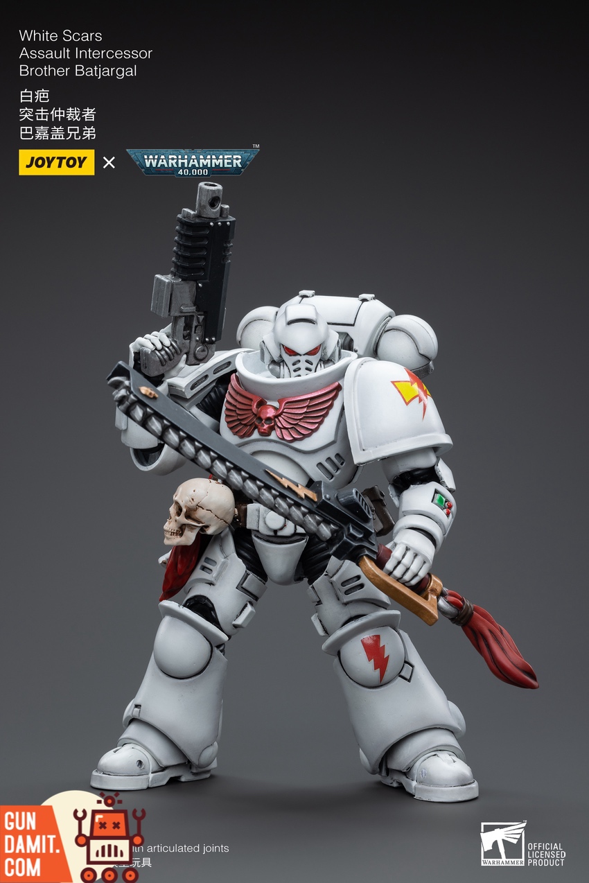 JoyToy Source 1/18 Warhammer 40K White Scars Assault