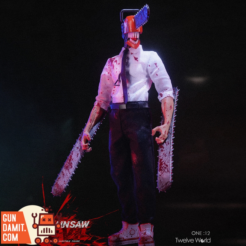 Twelve World Toys 1/12 TW2258A Chainsaw Devil Denji - Gundamit