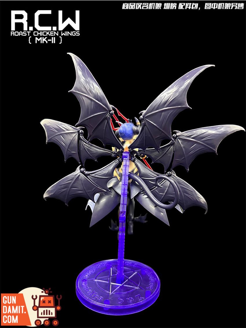 RCW 1/12 MK-II Little Devil Wings Model Kit for Mecha Girl - Gundamit