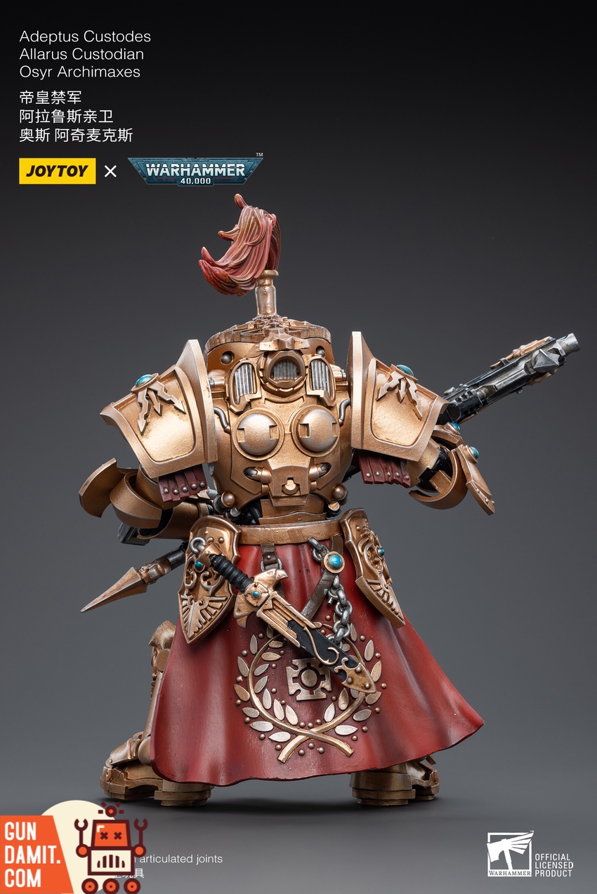 JoyToy 1/18 WH40K Adeptus Custodes Allarus Osyr | GunDamit.com