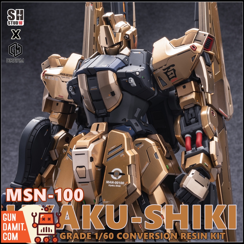 SH Studio & GM Dream 1/60 MSN-100 Conversion Kit for PG Gundam Hyaku-Shiki