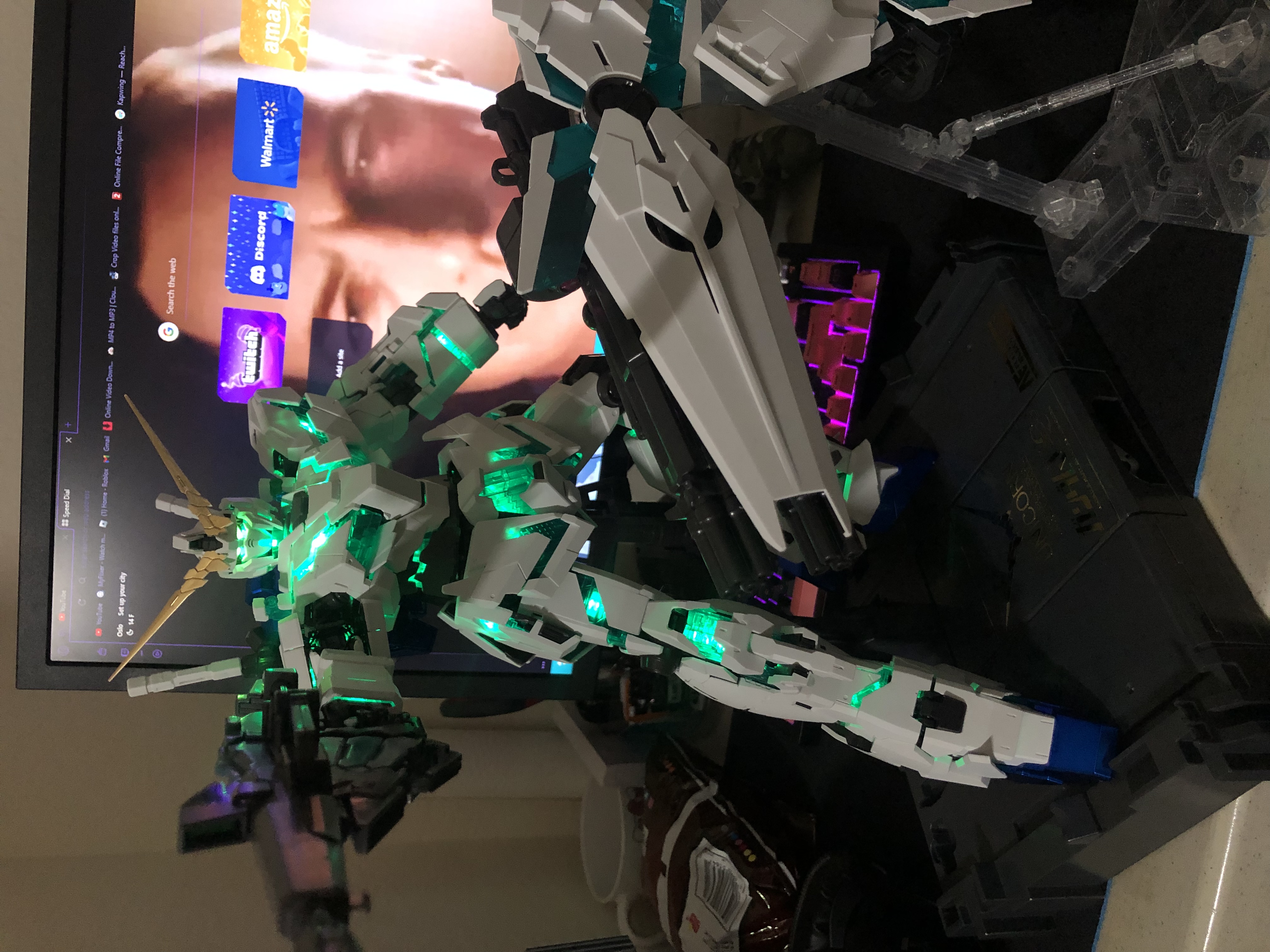 Daban 1/60 PG Unicorn Gundam Final Battle Model Kit | GunDamit.com