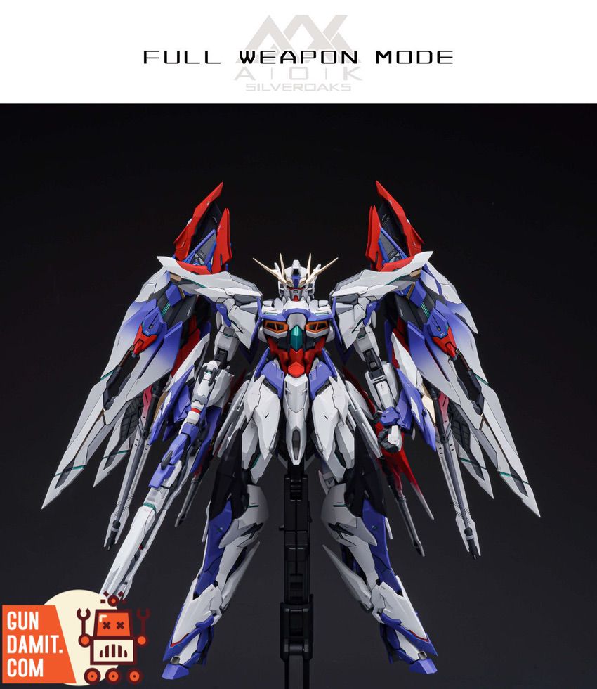 AOK 1/100 Upgrade Garage Kit for MG MVF-X08 Eclipse Gundam Deluxe