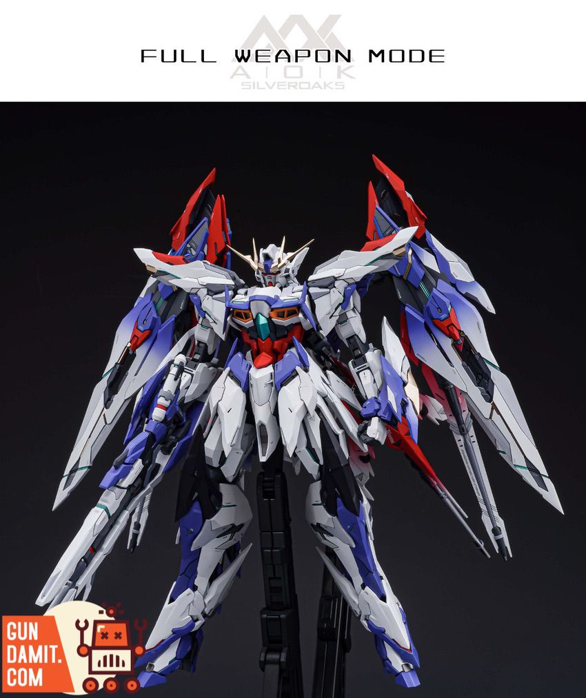 AOK 1/100 Upgrade Garage Kit for MG MVF-X08 Eclipse Gundam Deluxe