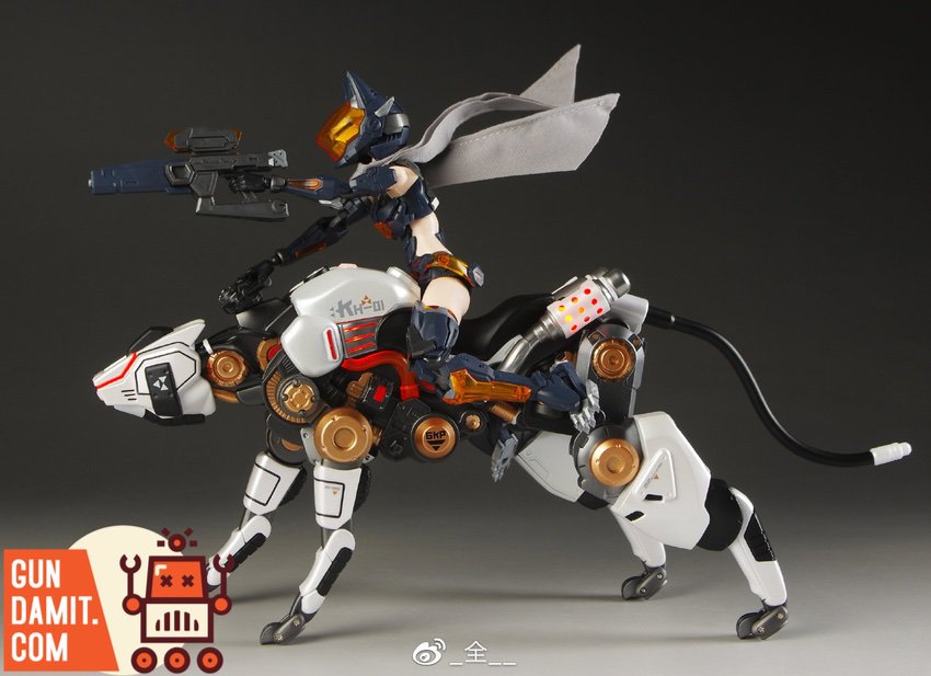86Toys 1/12 TY-003C Mechanical Wolf White Version - GunDamit