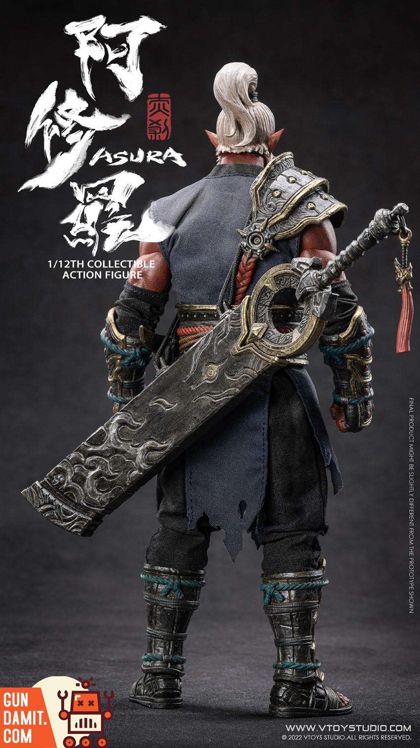 VToys 1/12 Asura Red Demon - GunDamit Store