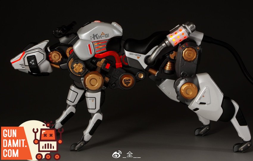86Toys 1/12 TY-003C Mechanical Wolf White Version - GunDamit
