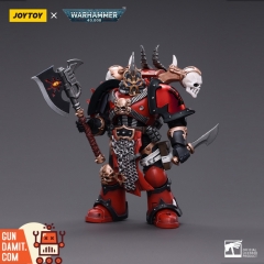JoyToy Source 1/18 Warhammer 40K Chaos Space Marines Red Corsairs Exalted Champion Gotor the Blade