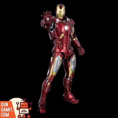 Threezero 1/12 DLX Iron Man Mark 7 Infinity Saga Figure | GunDamit.com