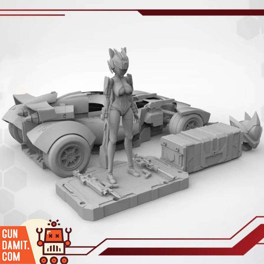 [Pre-Order] YoloPark OTF Series No.2 Huang Ling Tactical Squad Racer Juliet Model Kit