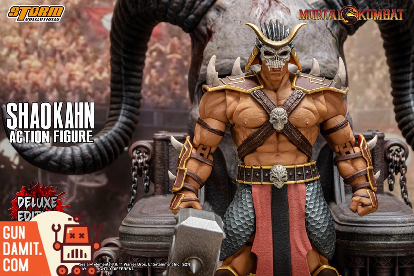 Storm Toys 1/12 Mortal Kombat Shao Kahn Deluxe Version