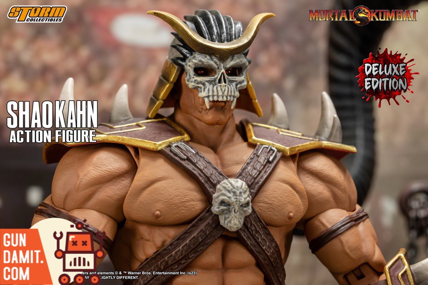Storm Toys 1/12 Mortal Kombat Shao Kahn Deluxe Version - Gundamit