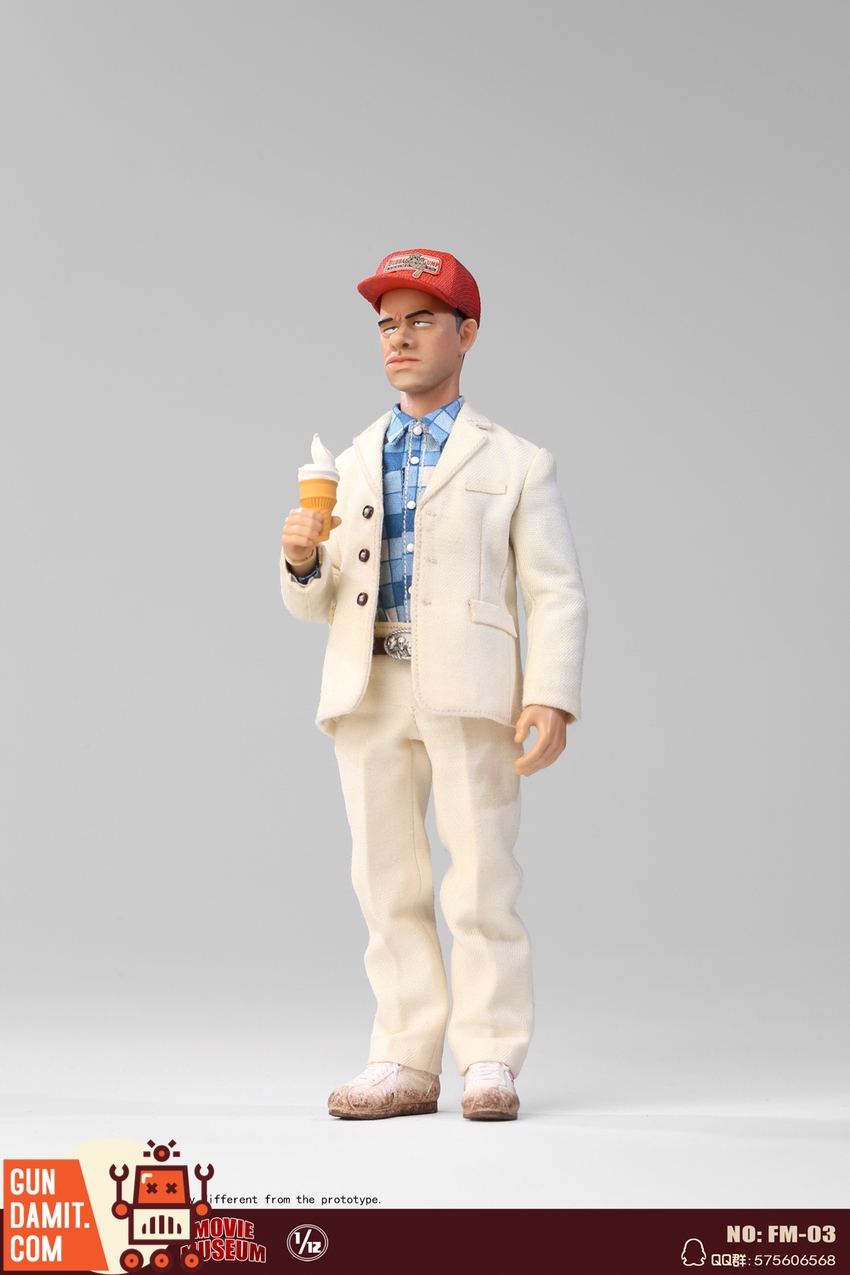 BOBTOYS 1/12 ムービー・ミュージアム シリーズ Mr.Gan BOBTOYS 1/12 FM-03B Movie Museum Forrest Gump The Good Man