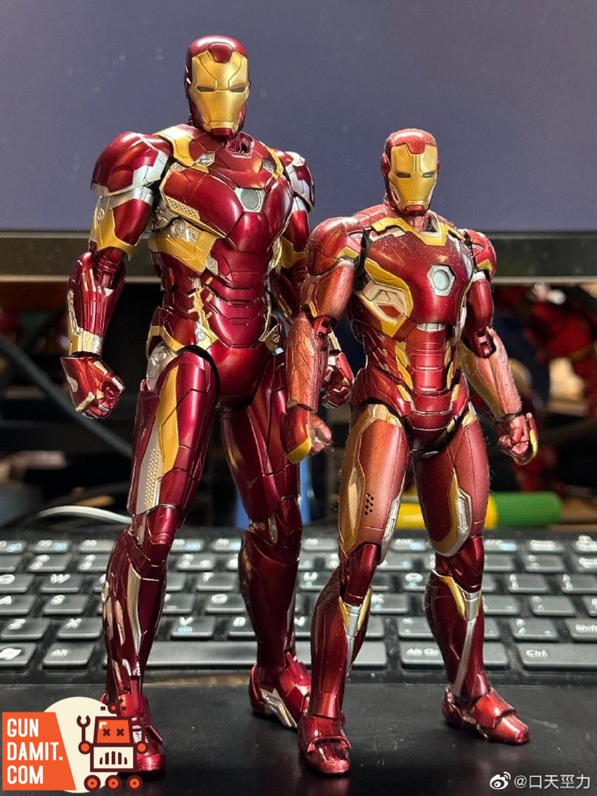 ThreeZero DLX selling Iron Man Mk 46 Diecast figure