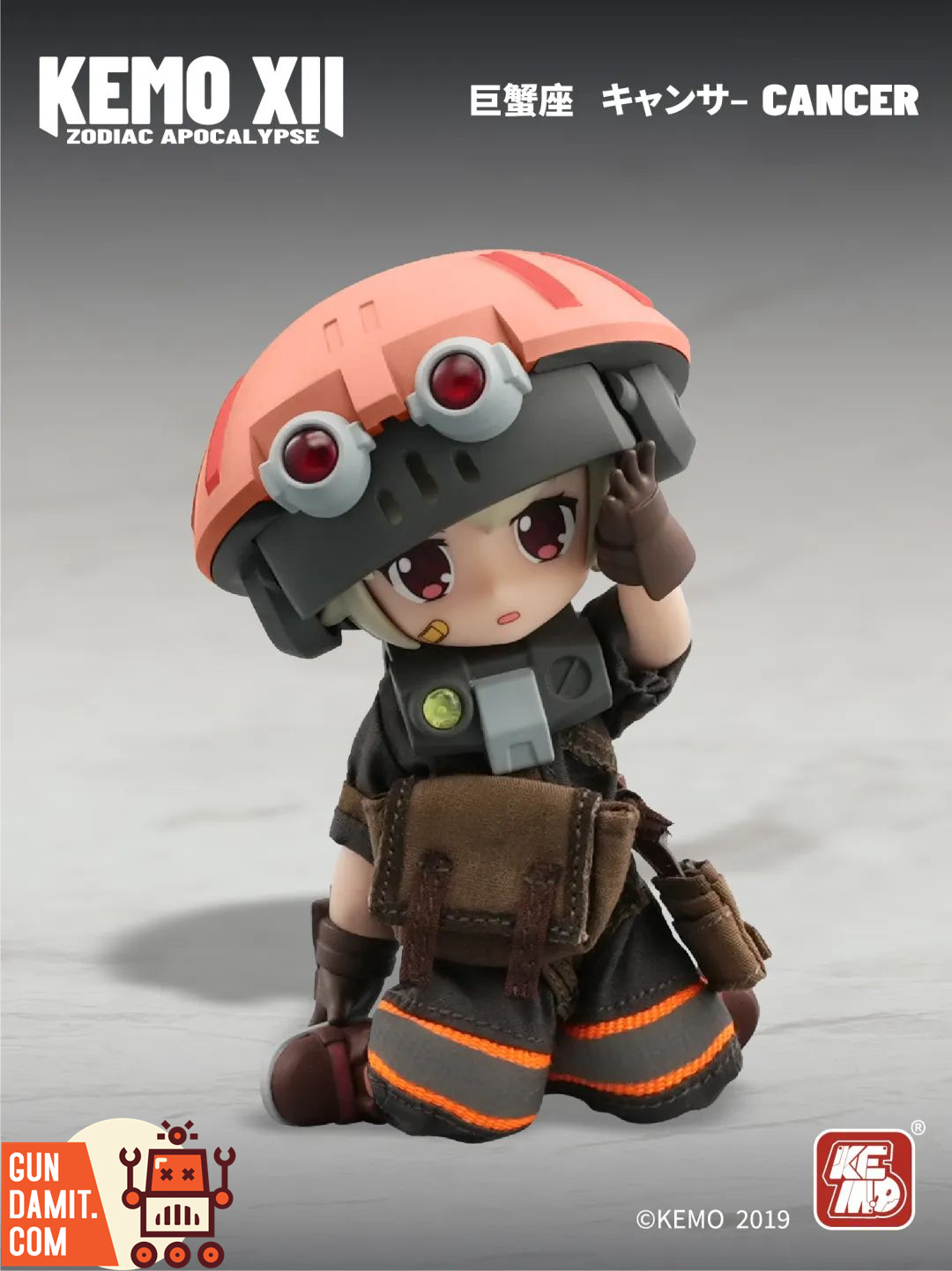 Kemo Mora XII Doll Zodiac Apocalypse Cancer - GunDamit Store