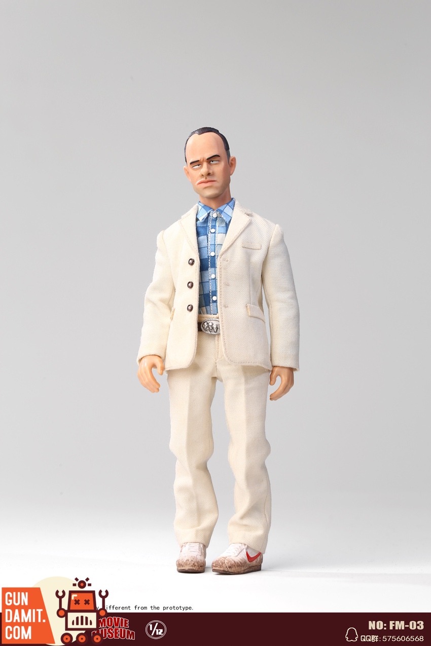 BOBTOYS 1/12 ムービー・ミュージアム シリーズ Mr.Gan BOBTOYS 1/12 FM-03B Movie Museum Forrest Gump The Good Man