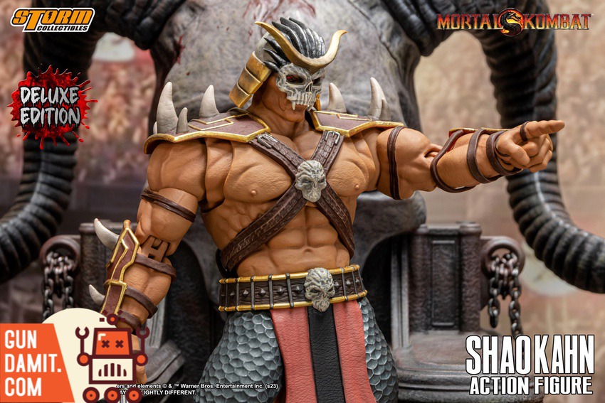 Storm Toys 1/12 Mortal Kombat Shao Kahn Deluxe Version - Gundamit