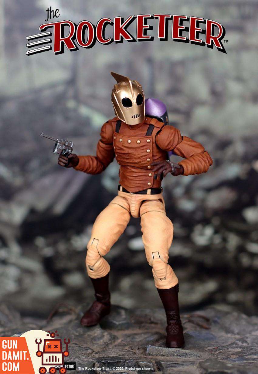 Executive Replicas 1/12 The Rocketeer & Betty Set Of Two
