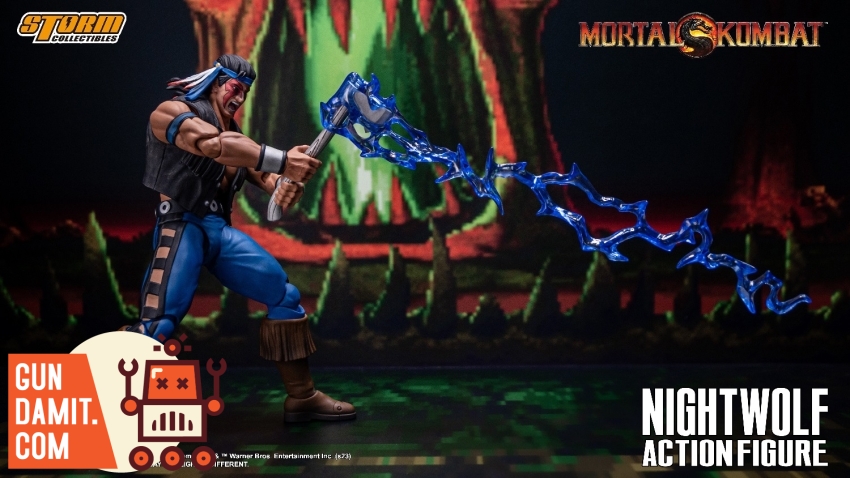 Storm Toys DCMK16 Mortal Kombat Nightwolf Figure | GunDamit.com