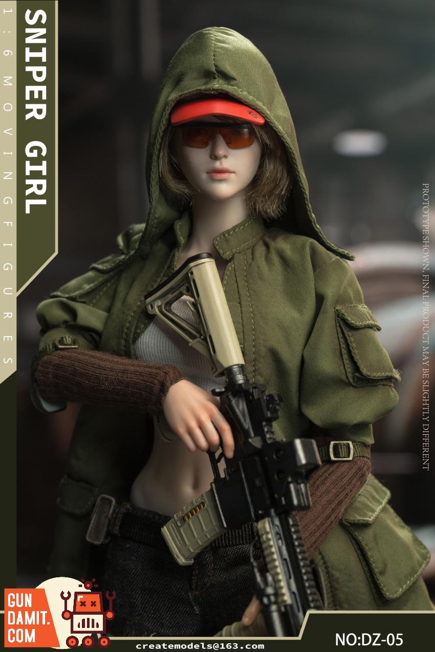 Createmodels Sniper Girl Songbird 未開封 Amazon.co.jp: [Tbmodel] Createmodels 1/6 フィギュア Sniper