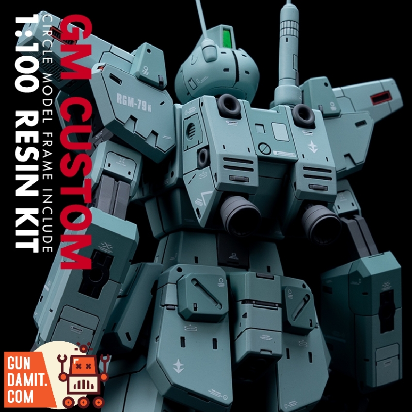 GMD 1/100 Resin Kit RGM-79N GM Custom | GunDamit.com