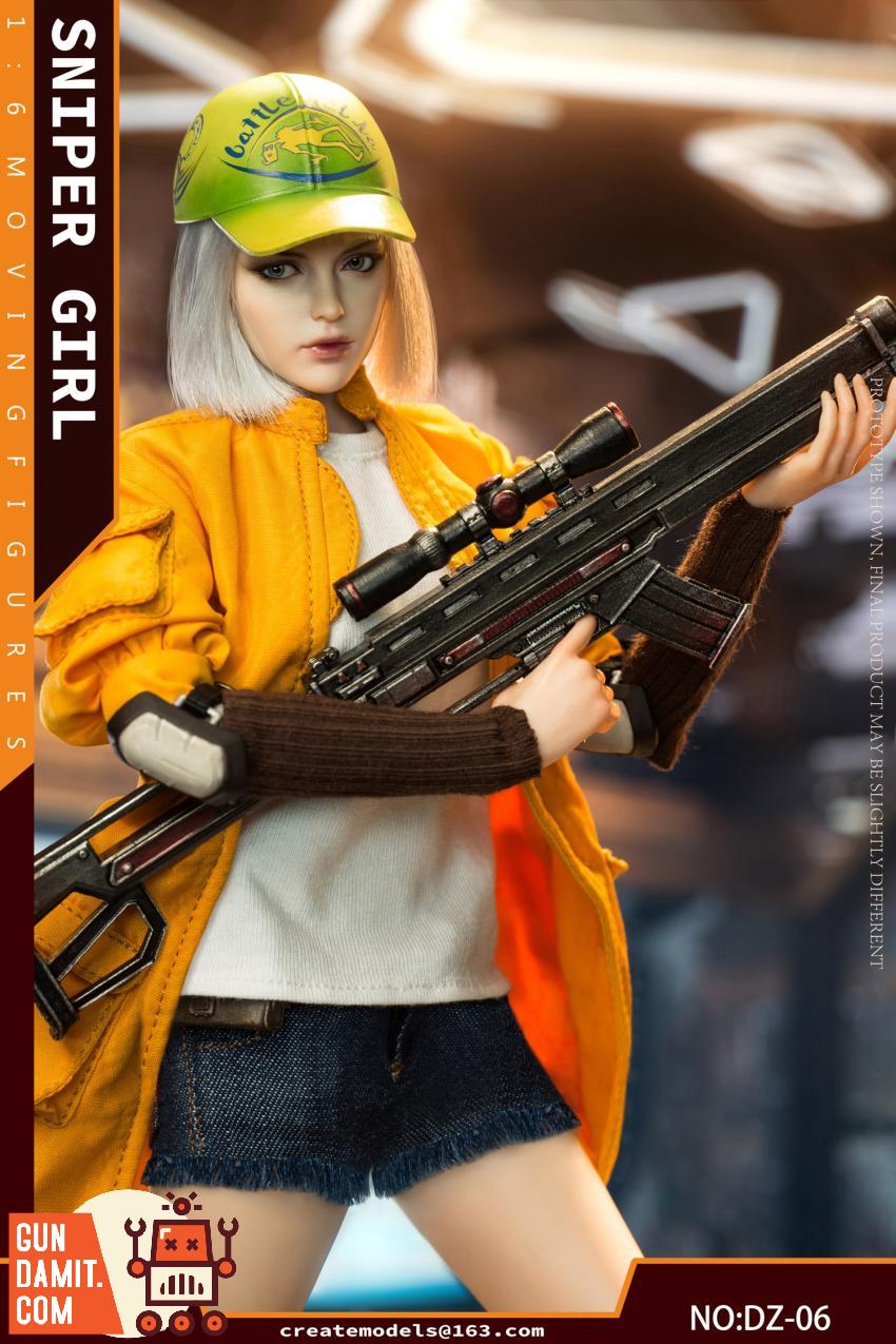 Createmodels 1/6 DZ-06 Sniper Girl Lan - GunDamit Store