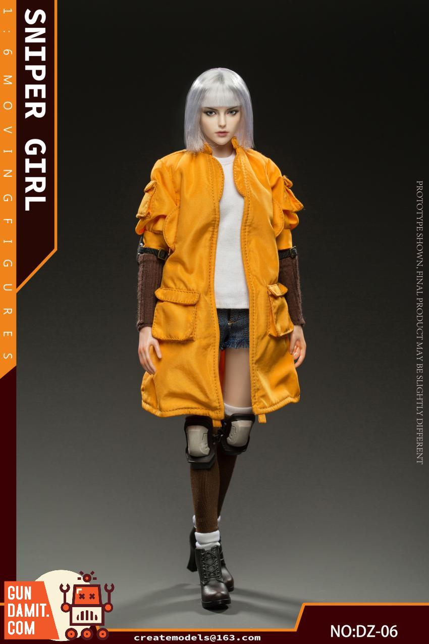 Createmodels 1/6 DZ-06 Sniper Girl Lan | GunDamit.com