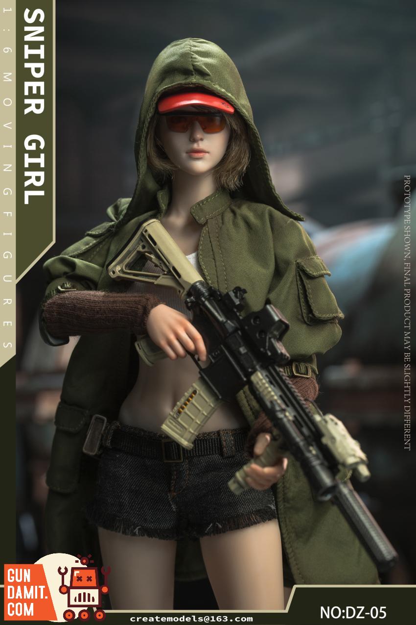 Createmodels 1/6 DZ-05 Sniper Girl Songbird - GunDamit Store