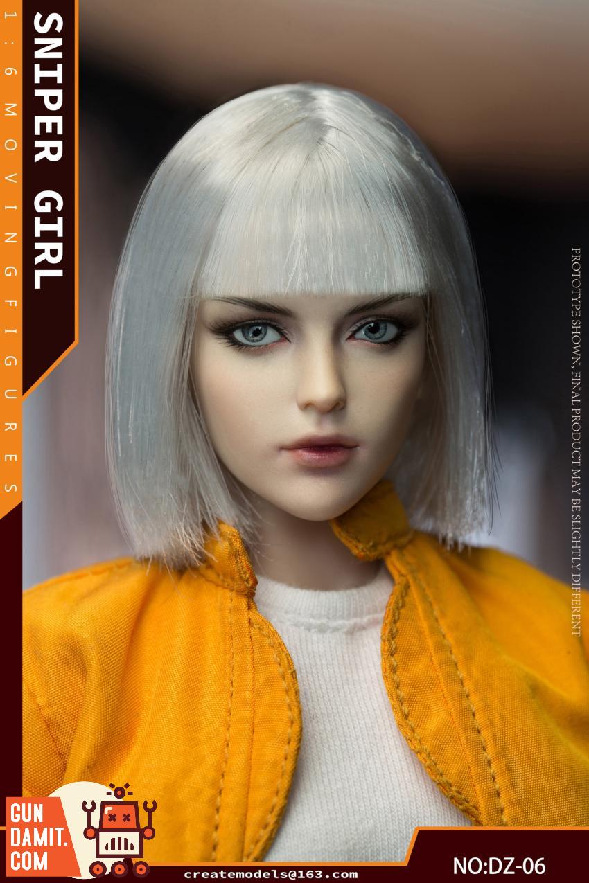 Createmodels 1/6 DZ-06 Sniper Girl Lan | GunDamit.com