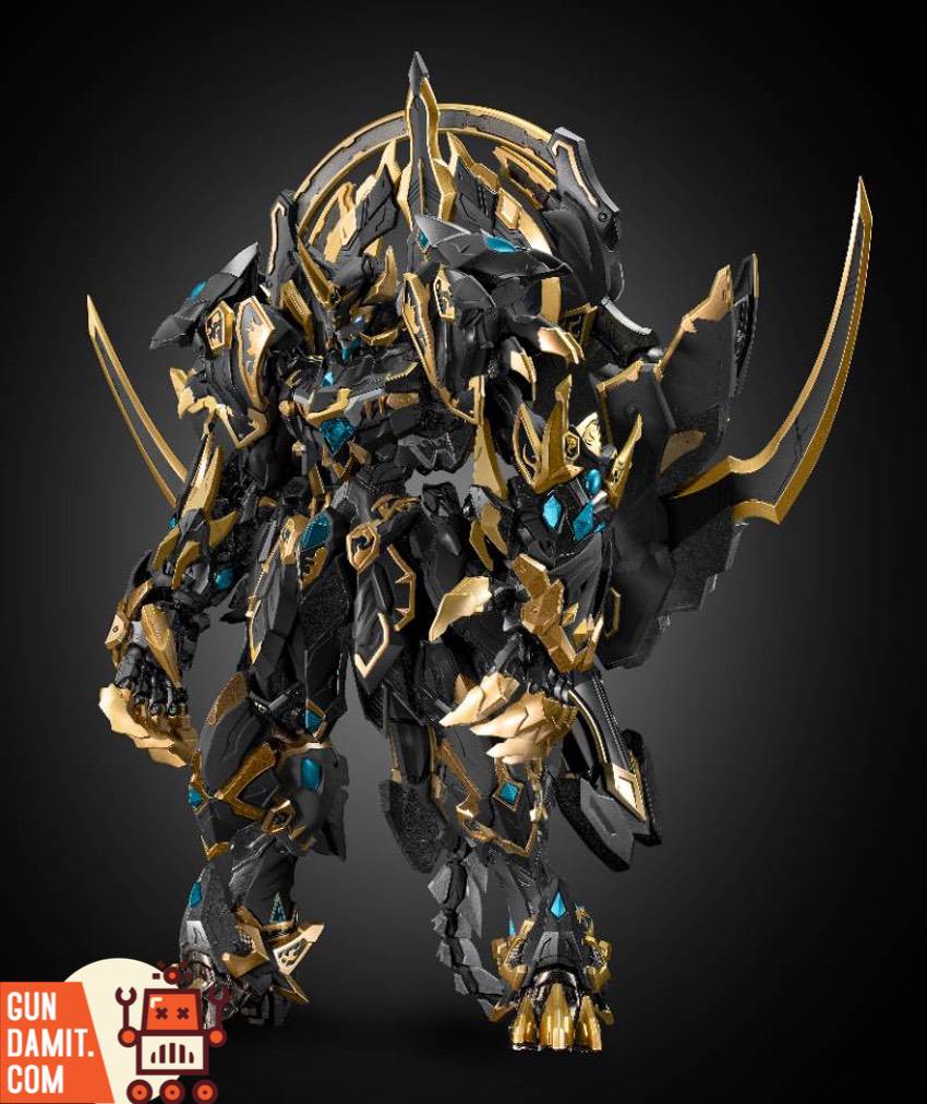 CangDao 1/72 CD-02B Black Tiger Mecha Figure | GunDamit.com