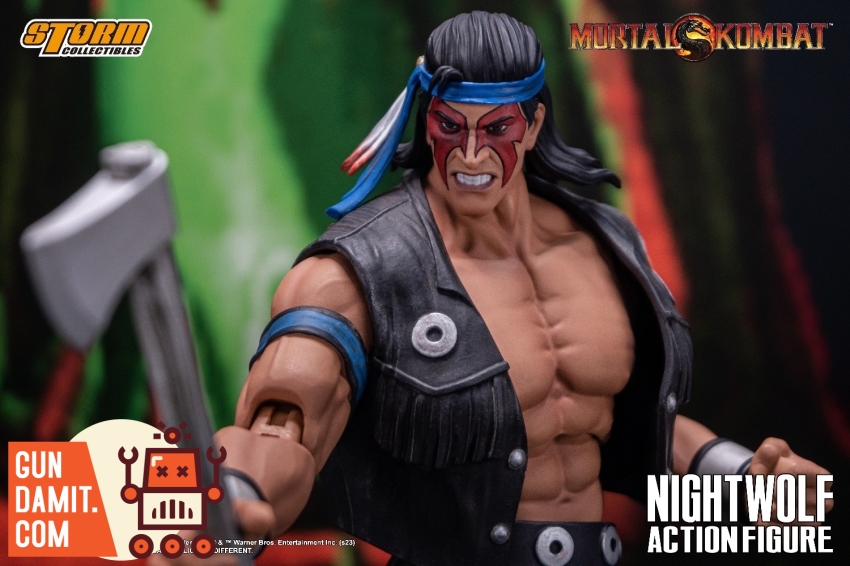 Storm Toys DCMK16 Mortal Kombat Nightwolf Figure | GunDamit.com