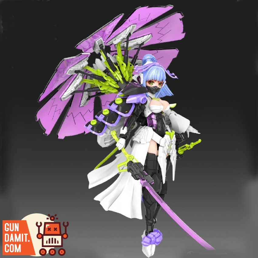 Suyata 1/12 The Hunter's Poem Mecha Girl Yukihime Model Kit