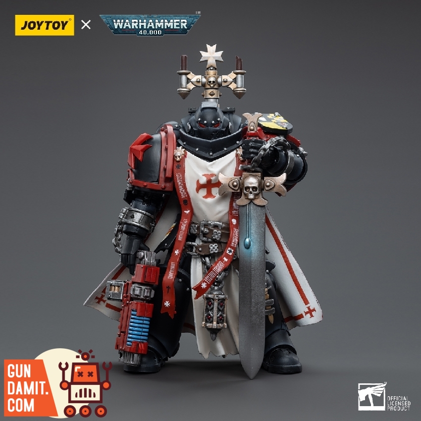 JoyToy JT4850 1/18 Warhammer 40K Black Templars Sword Brethren Brother Lombast