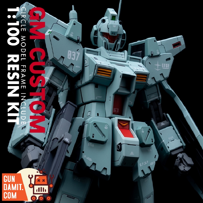 GMD 1/100 Garage Kit for RGM-79N GM Custom