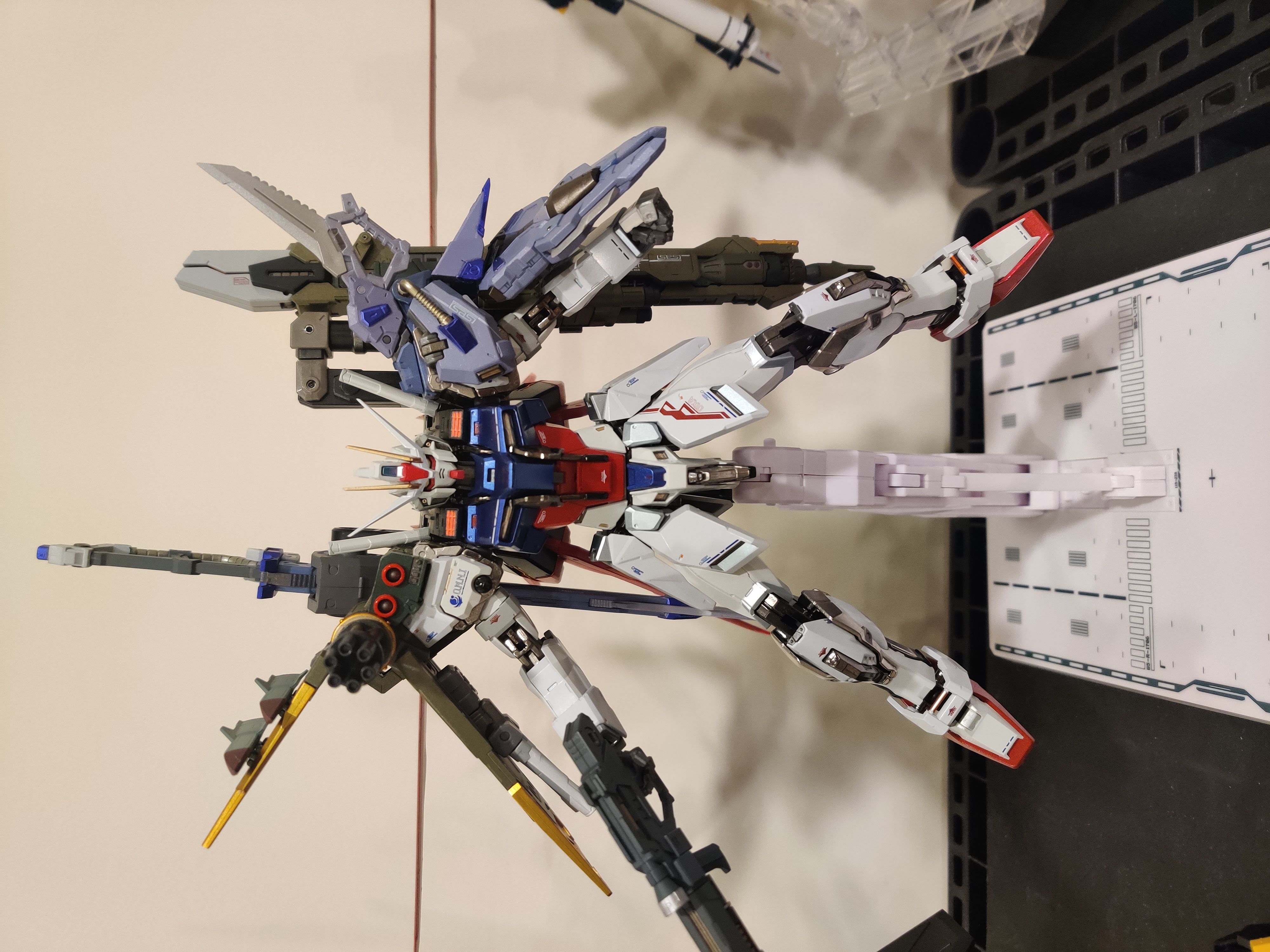 Metal Kingdom 1/100 GAT-X105+AQM/E-YM1 Perfect Strike Gundam - GunDamit  Store