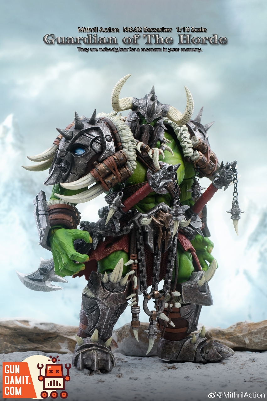Mithril Action 1:10 No.02 Berserker Guardian of The Horde