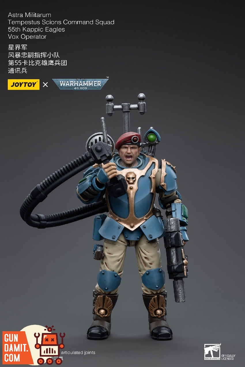 JoyToy Source 1/18 Warhammer 40K Astra Militarum Tempestus Scions
