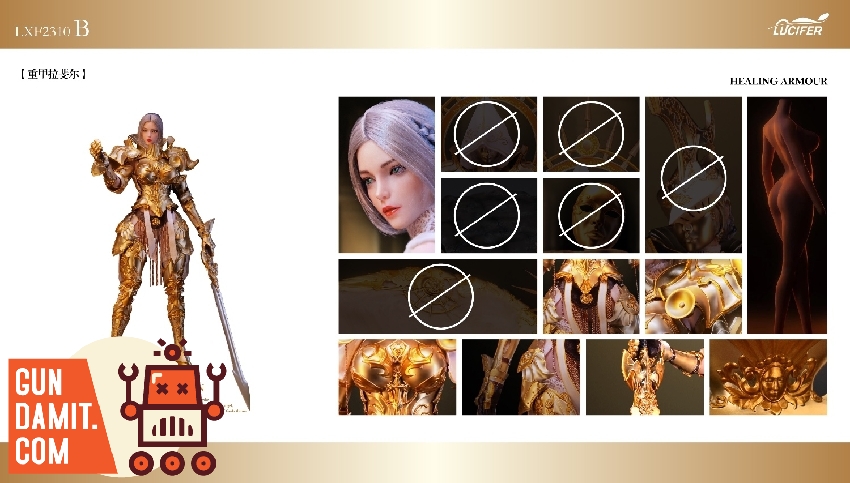 Lucifer 1/6 LXF2310B The Wings of Salvation Healing Armour