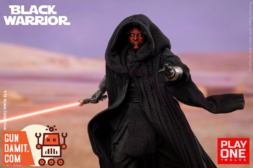 Play One Twelve 1/12 POT-0001 Black Warrior | GunDamit.com