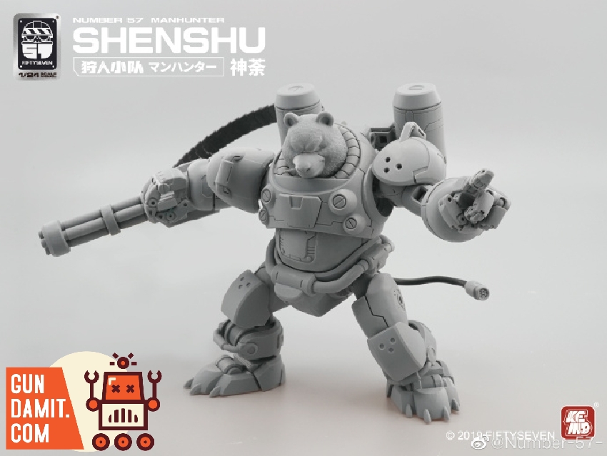  Man - makanaさま専用 Man Grandeur ブラビ Secret No.57 1/24 Man Hunter ShenShu Model Kit - Gundamit